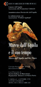 Marco dall’Aquila e il suo tempo