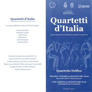Presentazione del volume Musica a casa de Sterlich