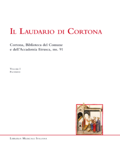 Book Cover: Il laudario di Cortona