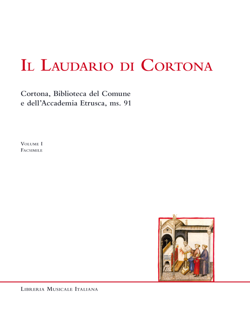 Book Cover: Il laudario di Cortona