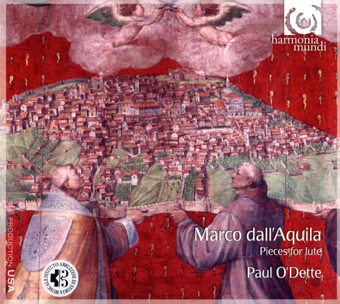 Book Cover: Marco dall’Aquila, Pieces for lute