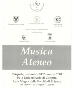 Musica in Ateneo