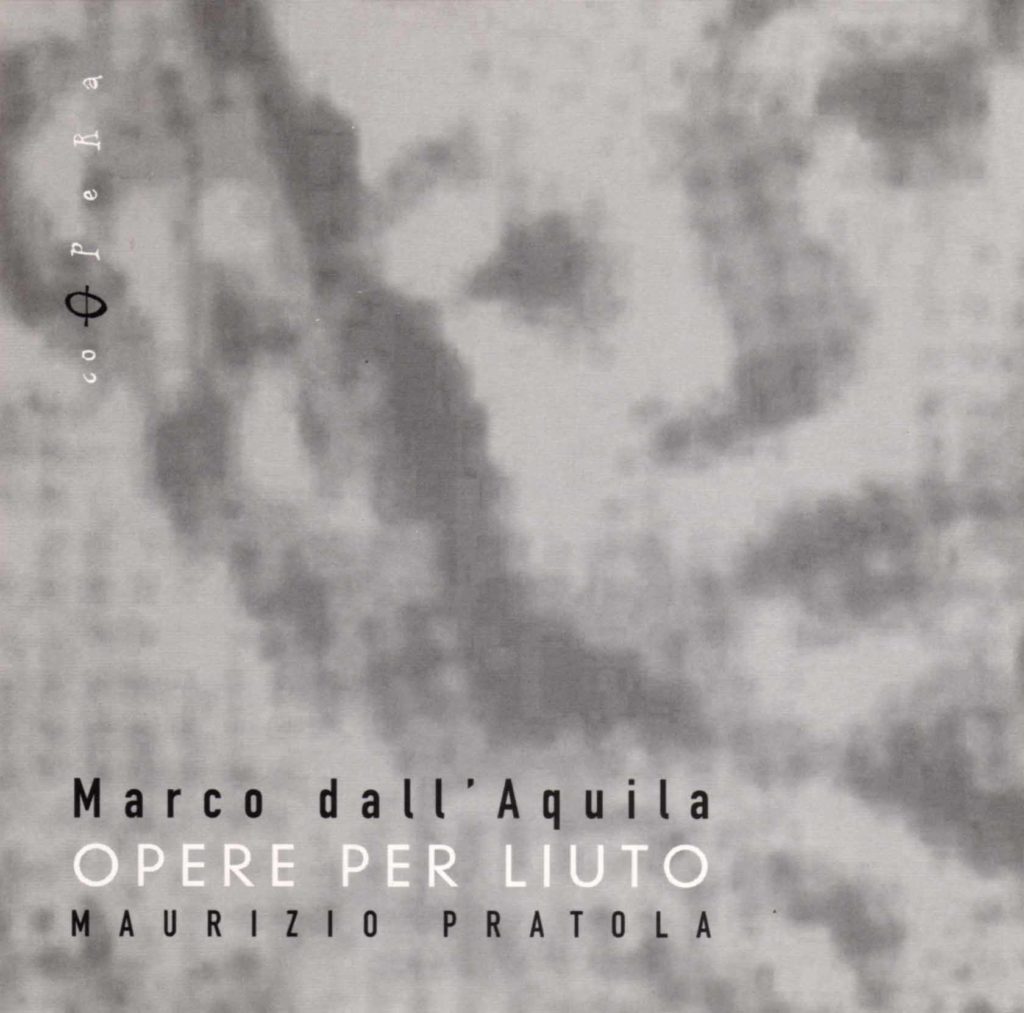 Book Cover: Marco dall'Aquila. Opere per liuto