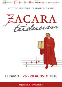 ZACARA TRIDUUM (1416-2016)